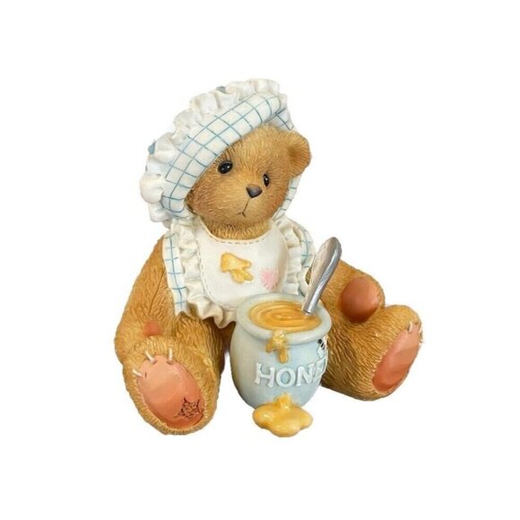 CHERISHED TEDDIES "Kara" 1997-YOUR A HONEY OF A FRIEND, ADOPTION EVENT FIGURINE - Picture 1 of 7